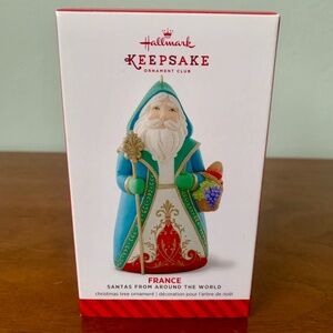 Hallmark Keepsake Ornament Santas Around the World France 2014